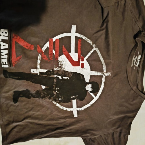 Blame! official rare manga T-shirt, brown, size L