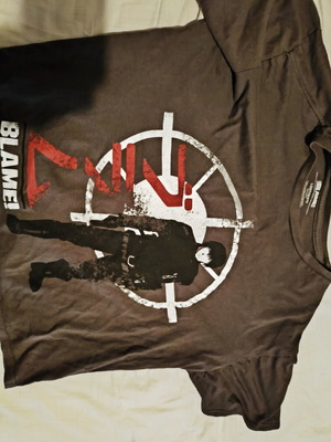 Blame! official rare manga T-shirt, brown, size L
