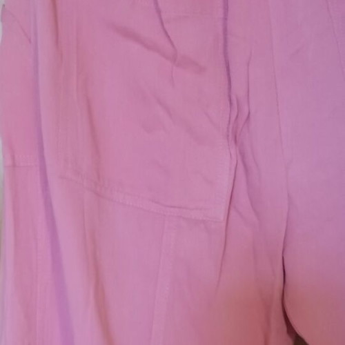 Cargo pants Vassia Kostara pink like new, airy, lightweight