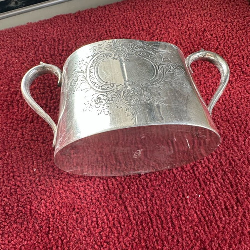 Vintage silver-plated set used