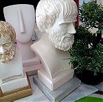  Αγαλματίδια - αντίγραφα μουσειακά (Αριστοτέλης&Κυκλαδικό ειδώλιο)