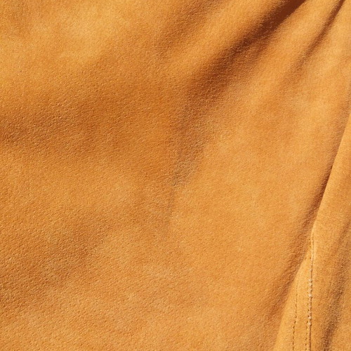 Brandon Thomas Suede Western Skirt used, beige brown, size L