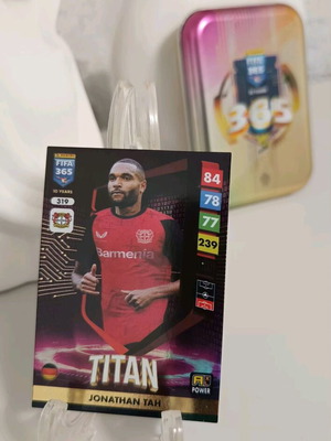 Κάρτα Jonathan Tah Power Titan Panini FIFA 365 καινούργια