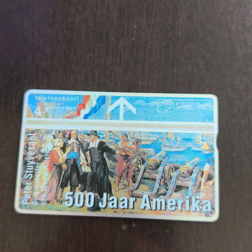 Dutch phone card used, 5,000 copies