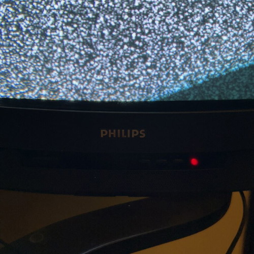Philips Vintage CRT TV like new, black