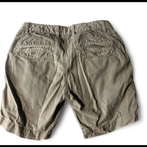 Diesel men's chino shorts used, light khaki green, size 29