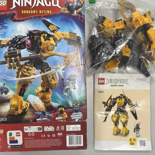 Lego Ninjago 71839 like new without figures