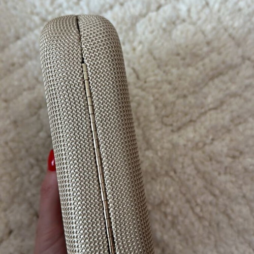 Beige hand bag like new