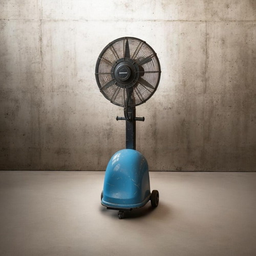 Industrial fan with water mist used, heavy-duty, 3 speeds