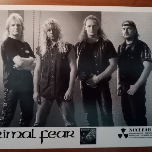 Primal Fear promo photo and brochure 1998