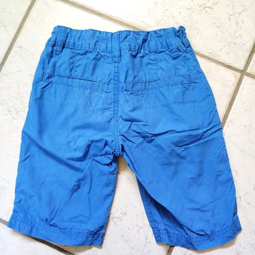Benetton boys' blue bermuda shorts like new, 116 cm, age 6