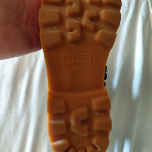 Camper boots for boys size 32 like new, blue
