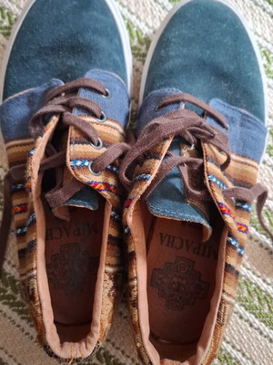 MIPACHA Cavillaca shoes used, size 38, Peruvian style