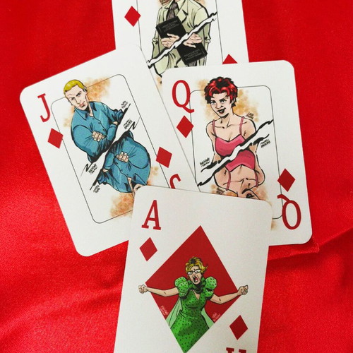 Greek TV Series Illustrated Collectible Playing Cards