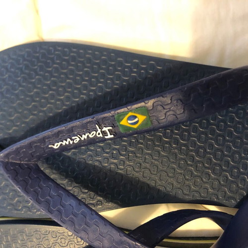 Ipanema men's flip-flops blue size 45/46 like new