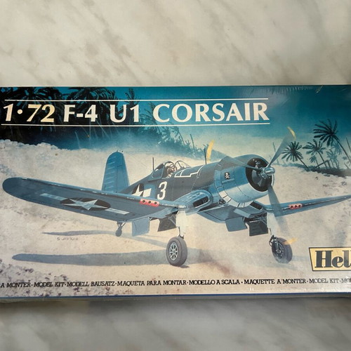 Heller 1/72 F-4 U1 Corsair new rare kit