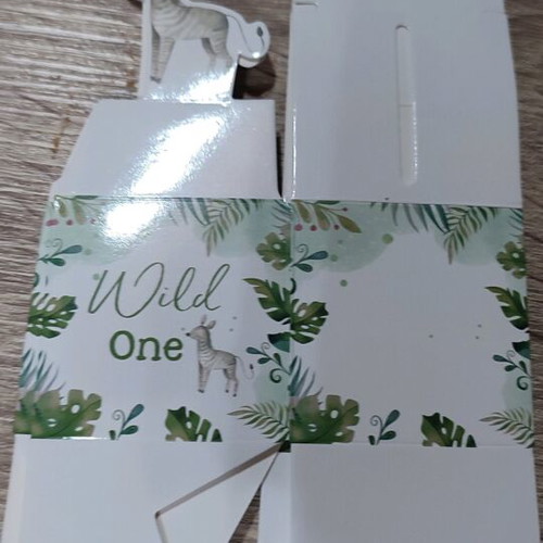 Candy boxes new, pack of 24 with jungle theme