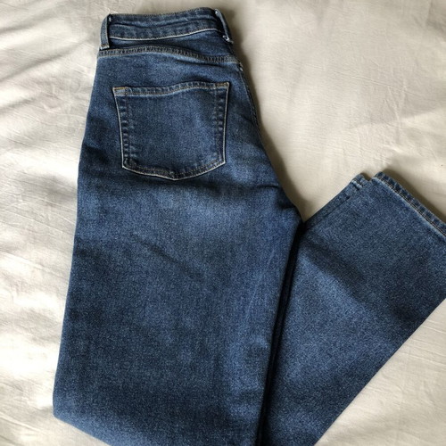 JJXX Women's Slim High Waist Jeans New, Size XS/S, Blue Cotton Stretch
