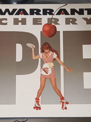 Warrant Cherry Pie vinyl used, rock