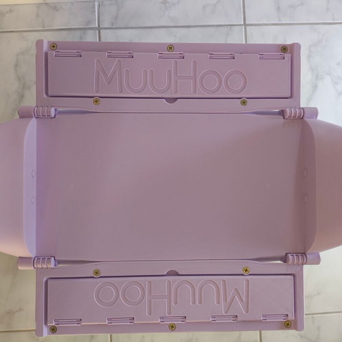 MuuHoo children's travel suitcase, purple