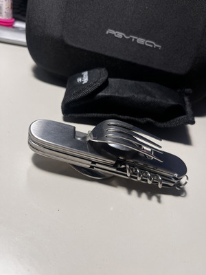 Rocktail multitool new with foldable fork and spoon