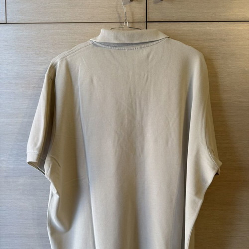 Lacoste polo shirt, size large, beige sand color