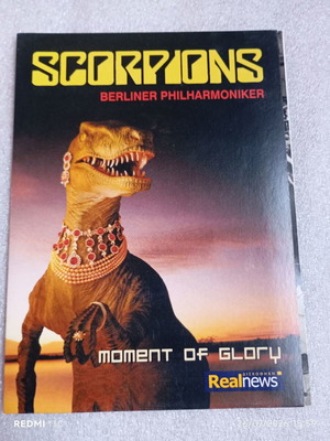 Scorpions & Berliner Philharmoniker Moment of Glory CD/DVD collector's edition, like new