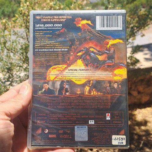 Ghost Rider DVD used, action adventure social genre, subtitles