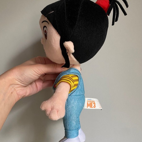 Despicable Me Agnes plush doll used, 27-28 cm