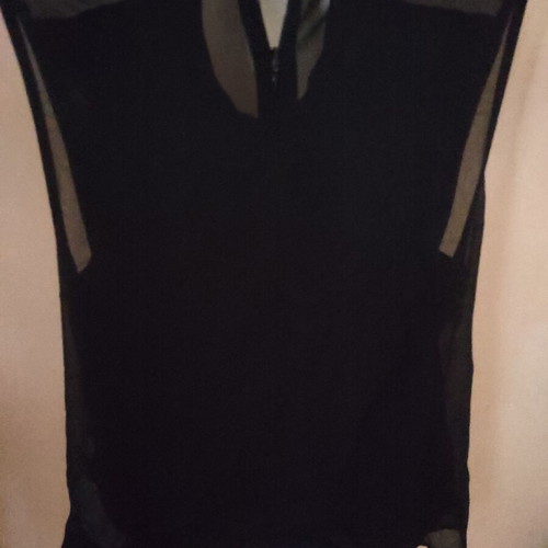 Forever 21 top new with pearls, size M, black