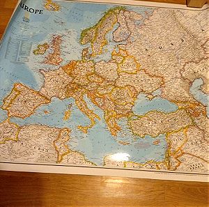 ΧΑΡΤΕΣ NATIONAL GEOGRAPHIC THE WORD MAPS EUROPE