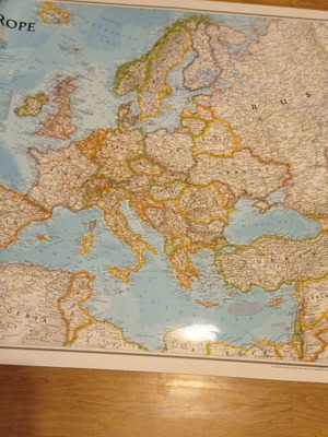 ΧΑΡΤΕΣ NATIONAL GEOGRAPHIC THE WORD MAPS EUROPE ΕΚΓ