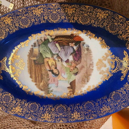 Limoges 22K platters like new, vintage pieces