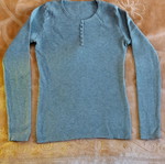 Gray blouse size S like new