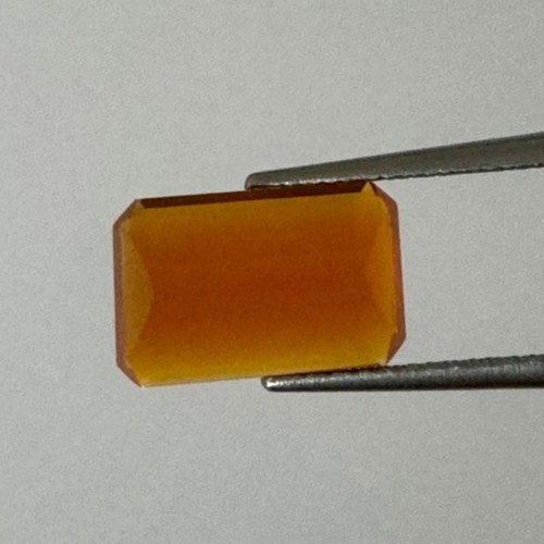 Fire Opal 2.84 carats new, emerald cut