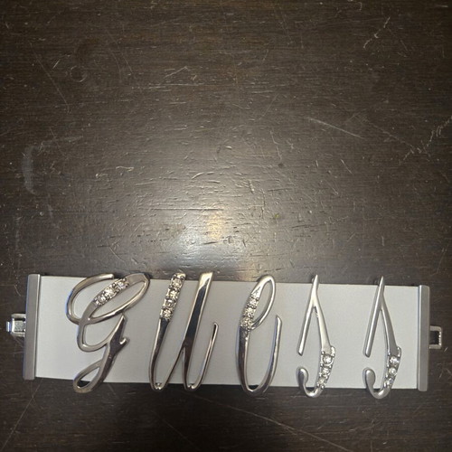 Guess bracelet like new, white color