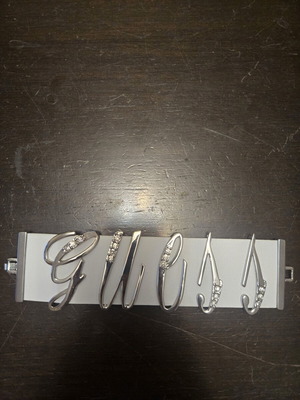 Guess bracelet like new, white color