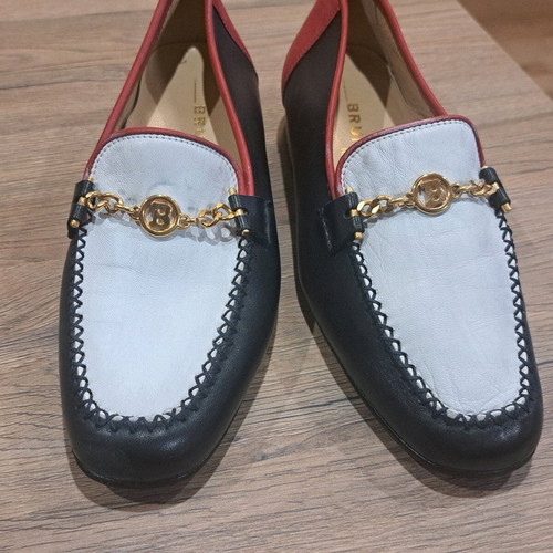 Brunate women's ballerinas like new, blue and red, size 37