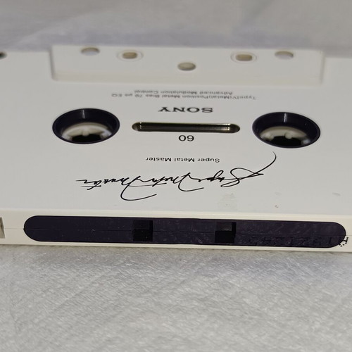 Sony Super Metal Master cassette tape used
