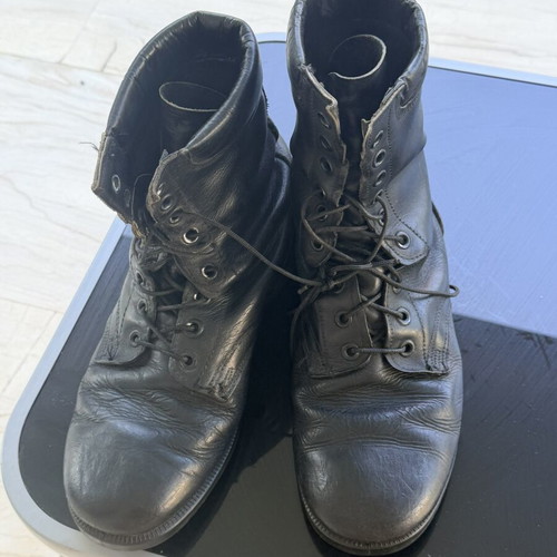 Military boots Greek Army leather size 46 used