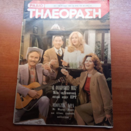 Radio Tileorasi Magazine June 1981 used, 1980s edition