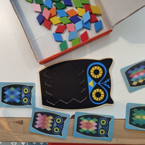 Owl Mosaic educational toy like new