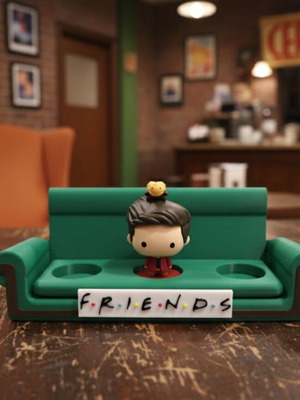 Friends McDonald's Collection Stand 3D printed plastic PLA new