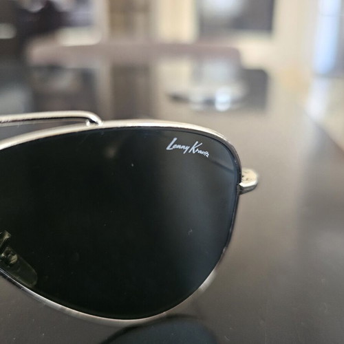 Ray-Ban R0101S Lenny Kravitz Aviator Reverse sunglasses used, silver