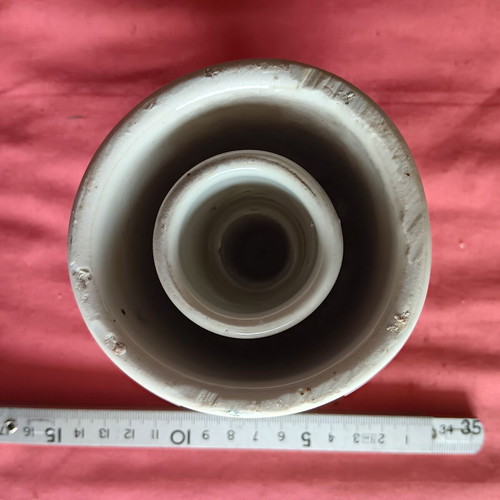 Porcelain insulator OTE used, collectible