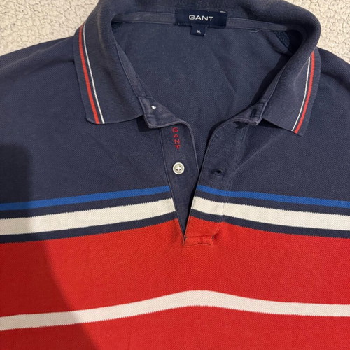 Polo shirt Gant XL like new, blue multicolor