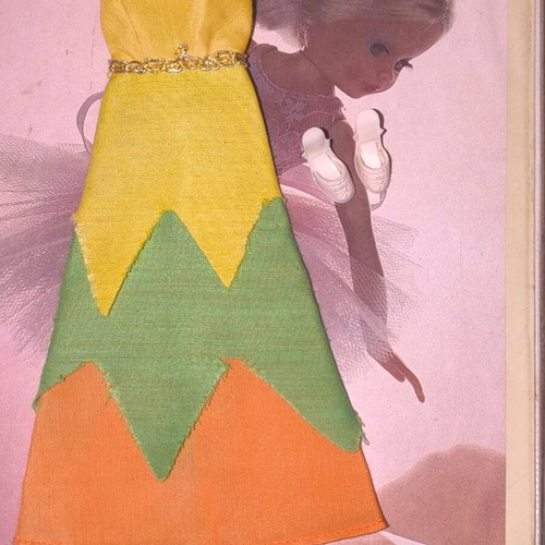 Bibibo vintage doll used with Porto Fino dress and carved shoes