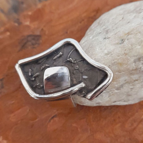 Handmade silver ring 925 new, size 63