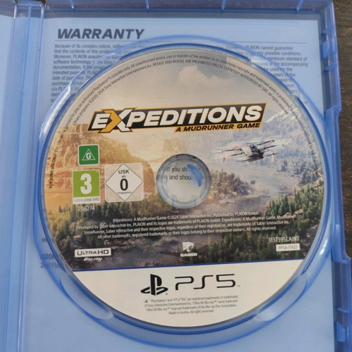 PS5 game Expeditions like new