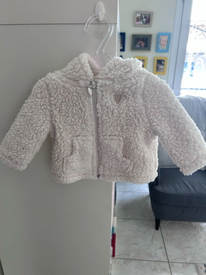 Nula bug jacket for baby girl like new 3-6 months